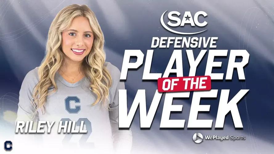 Hill Tabbed WePlayed Sports SAC Women’s Volleyball Defensive Player of the Week