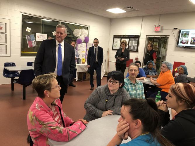 U.S. Rep. Meadows tours Coats North America plant