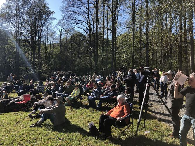 Memorial dedicated to convict laborers who built the railroad in the 1870s