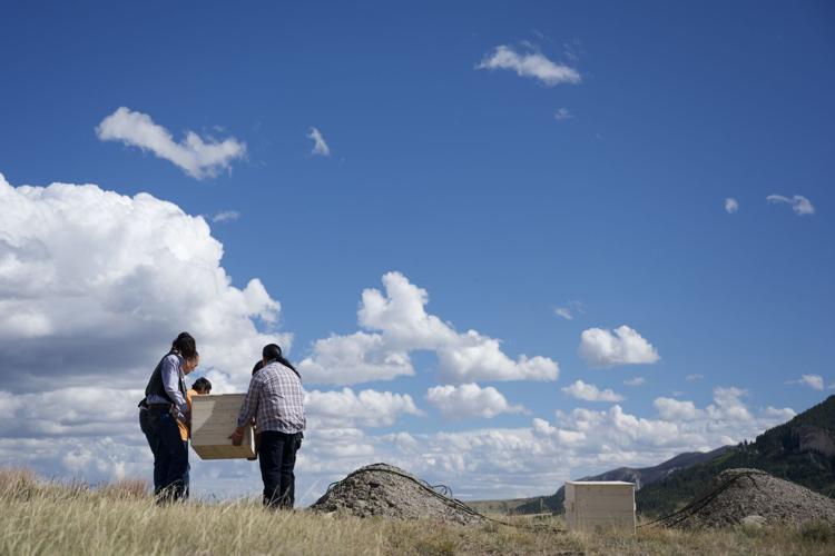 Members of the Fort Belknap Indian Community