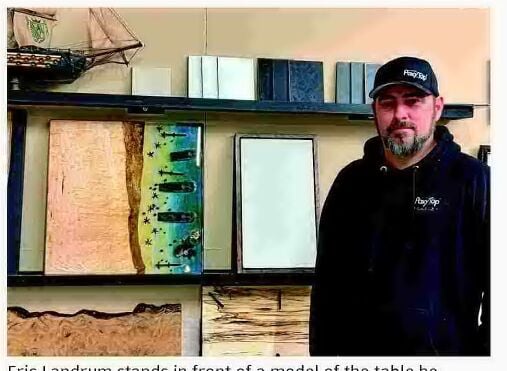 Custom furniture maker enjoys a 'crazy' challenge