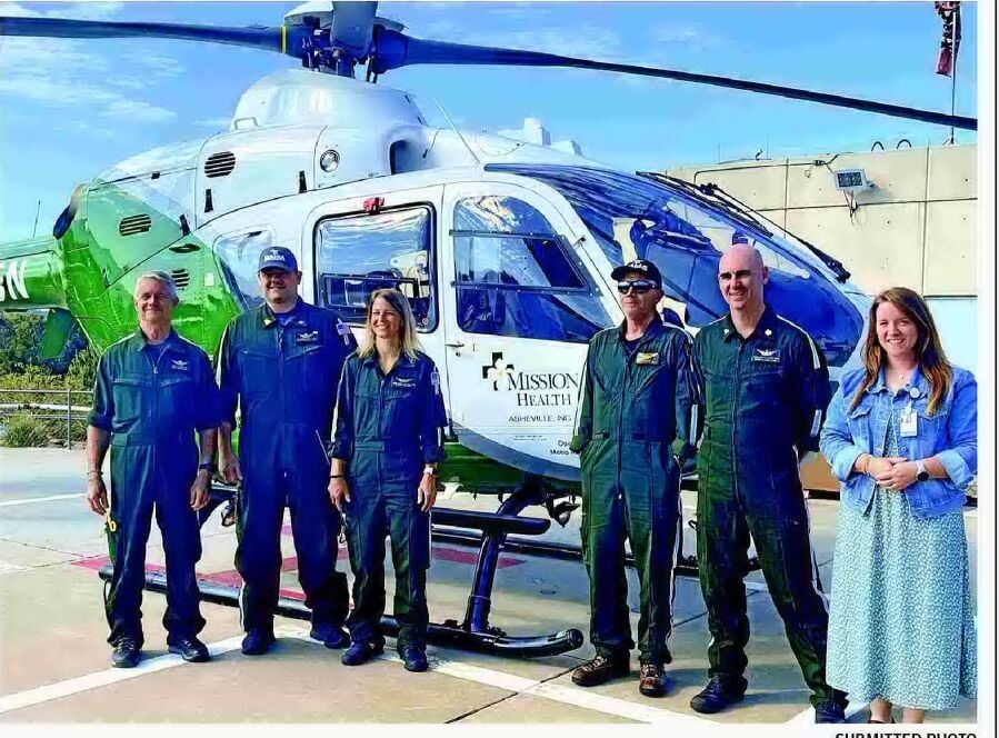 Mission Health's MAMA helicopter celebrates 40 years of service