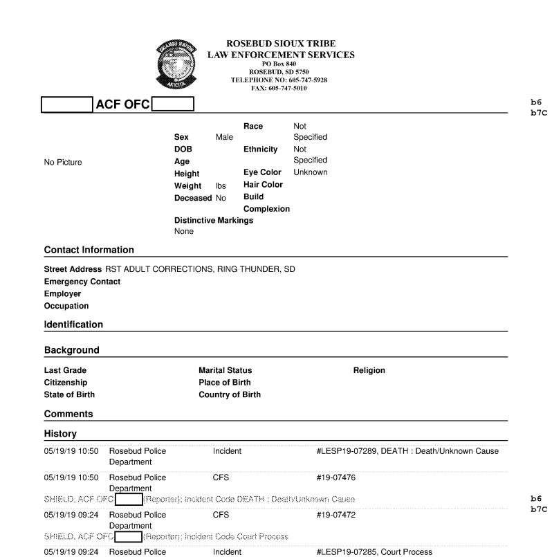 Read the 22-page response from the bureau