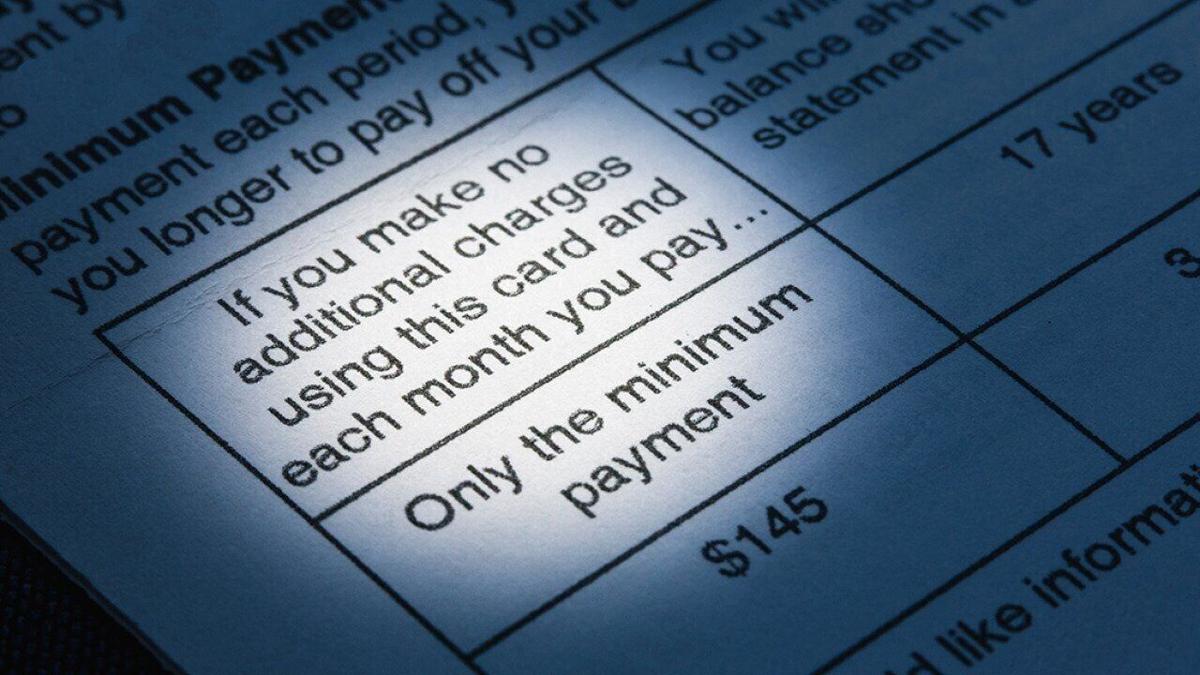 What happens when you make minimum payments