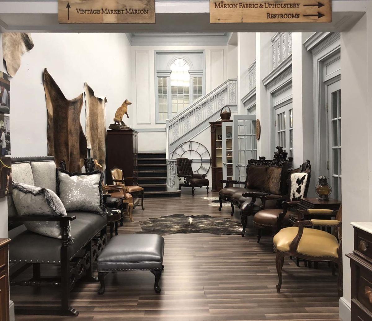 vintage market marion s revamped space features wnc crafts antiques latest headlines mcdowellnews com