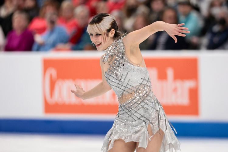 Skaters compete in the 2026 U.S. Figure Skating Championships at Enteprise Center