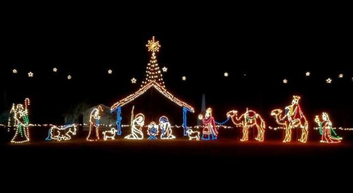 Trail of Faith Christmas lights pic 1