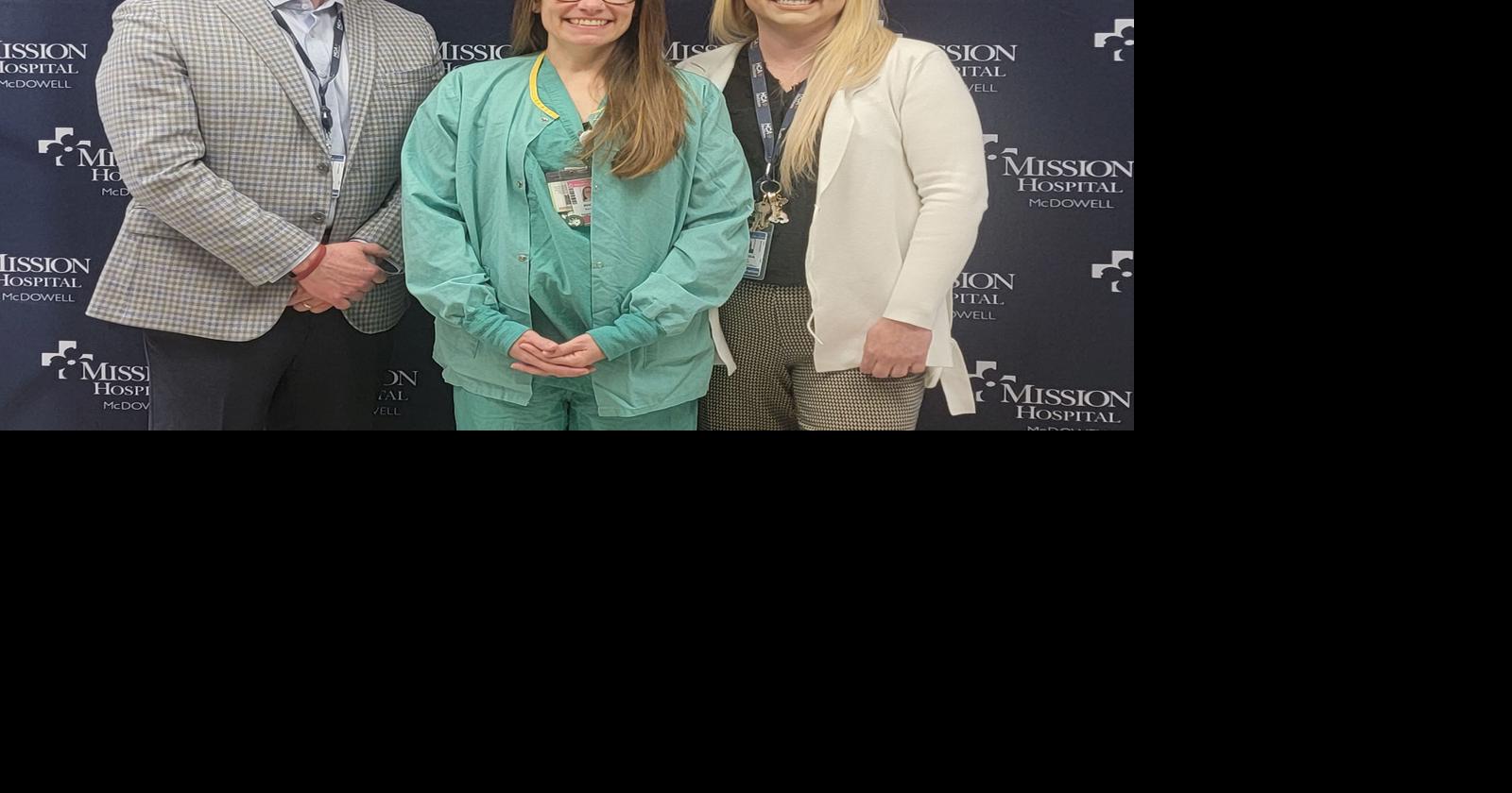 Mission Hospital McDowell recognizes 3 nurses for National Nurses Week
