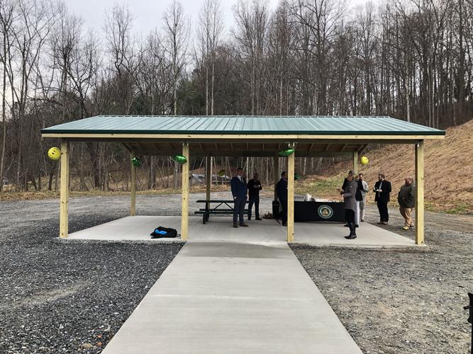 McDowell officials open new playground at Maple Leaf Complex