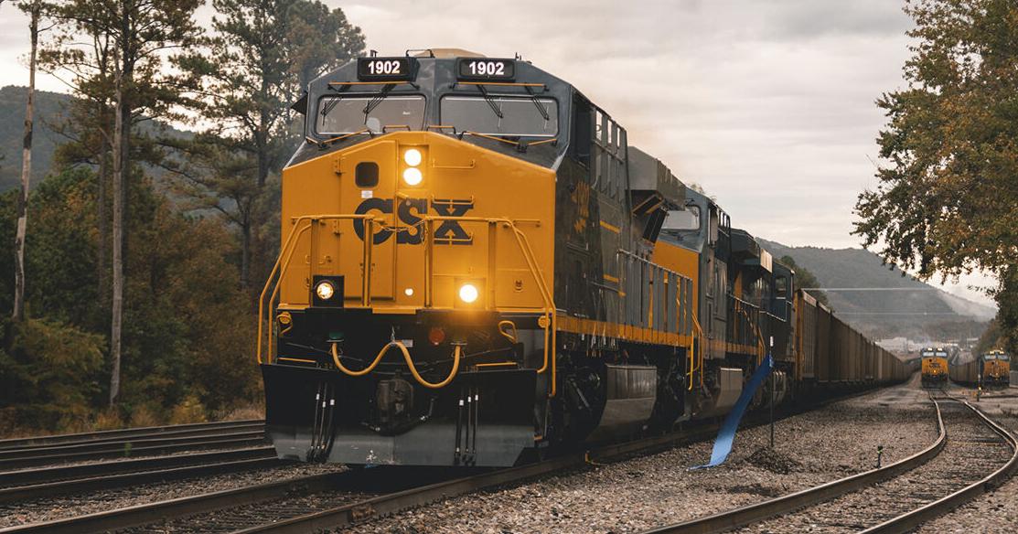 Csx Vip CSX restores McDowell County NC rail 1 year after hurricane
