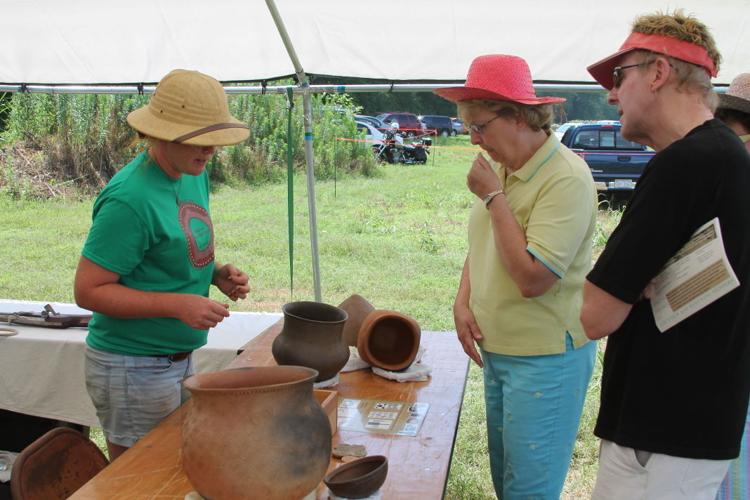 Exploring Joara pottery