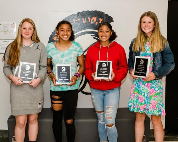East McDowell Middle School award winners
