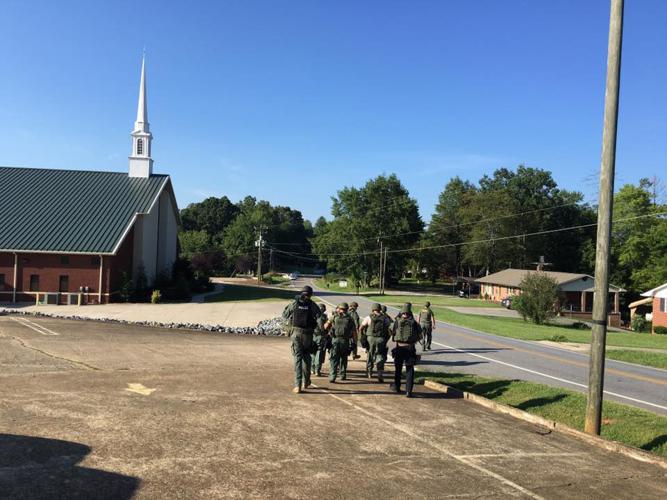 Standoff in Nebo ends in two arrests