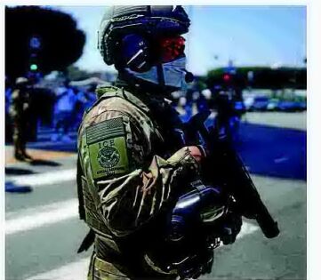 STATES SEEK TO UNMASK OFFICERS