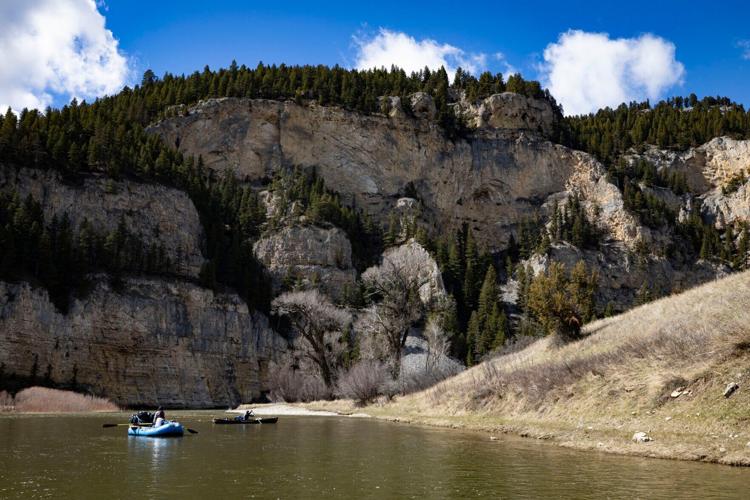 Smith River ranger Thuy Tran navigates the river