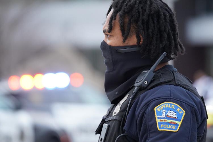 Police on the scene
