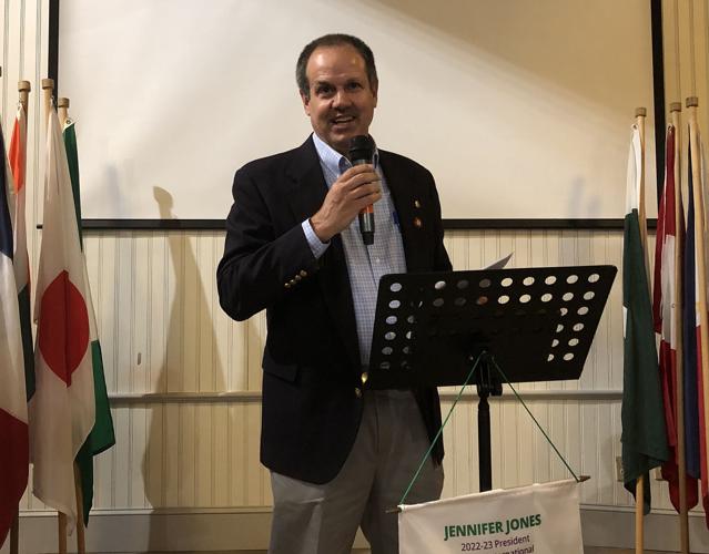 Rotary Club of Marion installs new officers, presents awards
