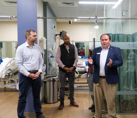 Virginia First Gentleman Visits Higher Ed Center to Learn About Regional STEM Initiatives