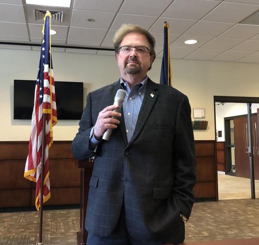 U.S. Rep. Chuck Edwards visits McDowell County