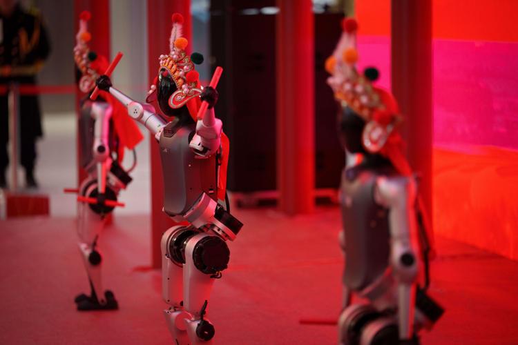 China Lunar New Year Robots