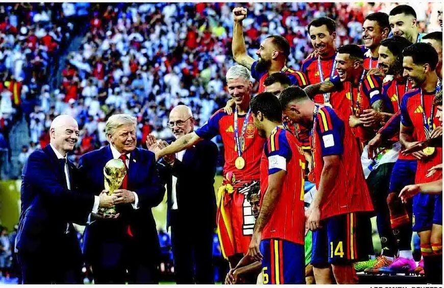 SPAIN SECURES VICTORY IN WORLD CUP FINAL