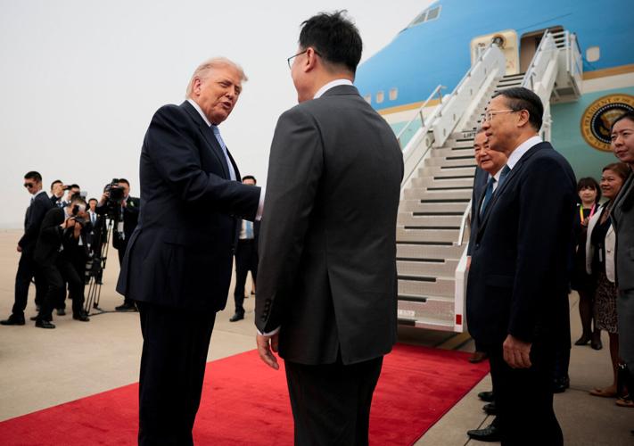 U.S. President Trump visits China