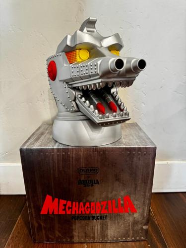 Mechagodzilla popcorn bucket