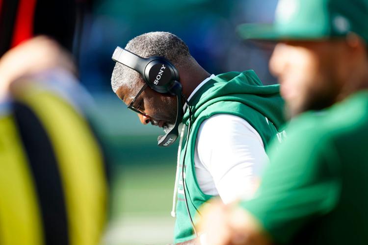 New York Jets coach, Aaron Glenn suffered another loss, this time to the previously winless, Miami Dolphins, Sunday, Oct. 25, 2026, at East Rutherford.