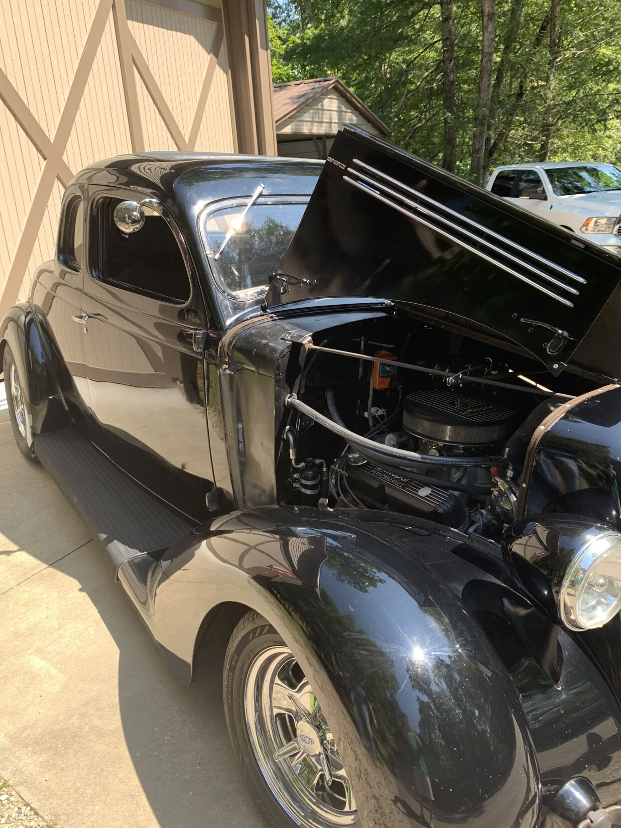 McDowell machines: Lawrence Reel's 1935 Plymouth Business Coupe
