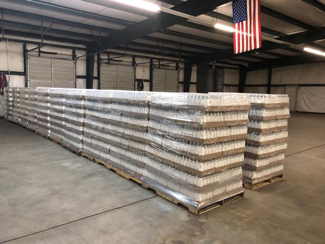 Company in McDowell sending truckload of bottled water to Houston