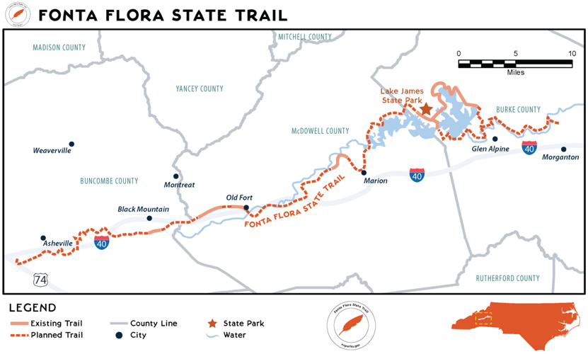 N.C. State Parks Division announces grants for land acquisition projects for trails