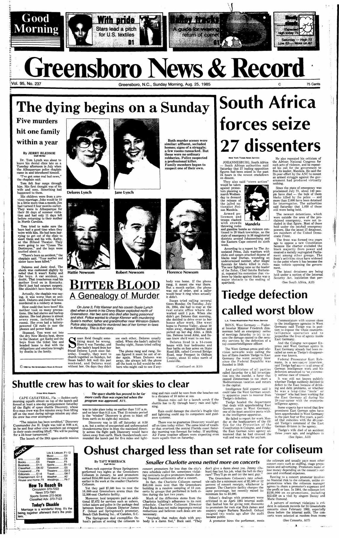 Bitter Blood: A genealogy of murder