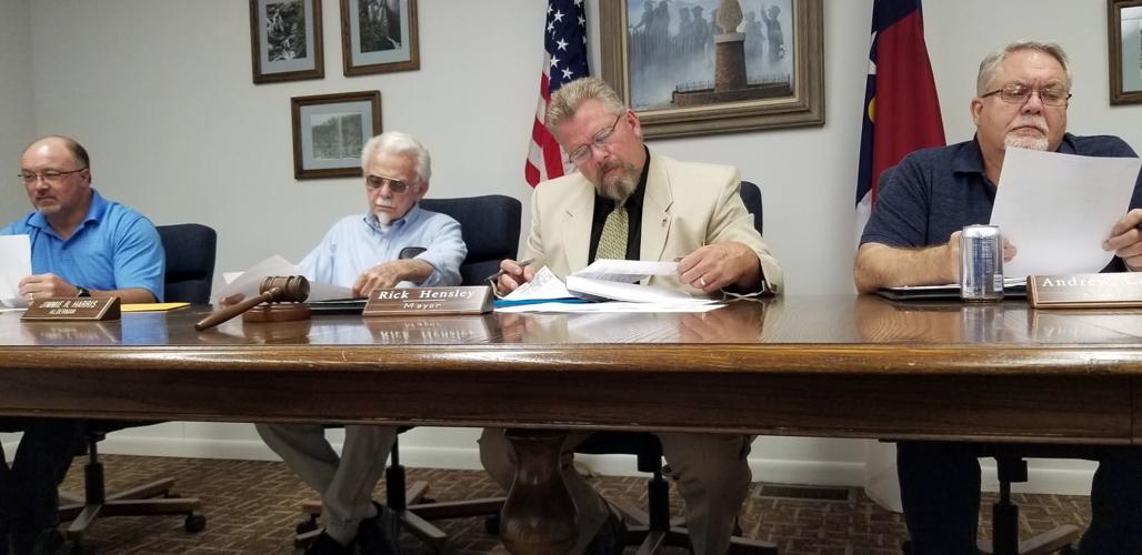 Old Fort Board of Alderman Board discusses Ethan Allen closing, adopts