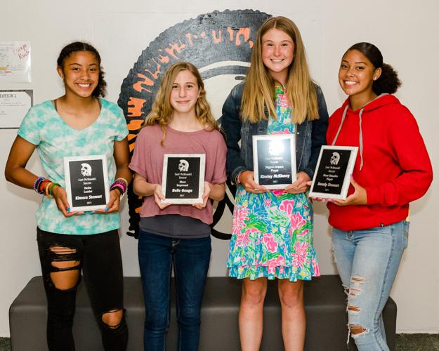 East McDowell Middle School award winners