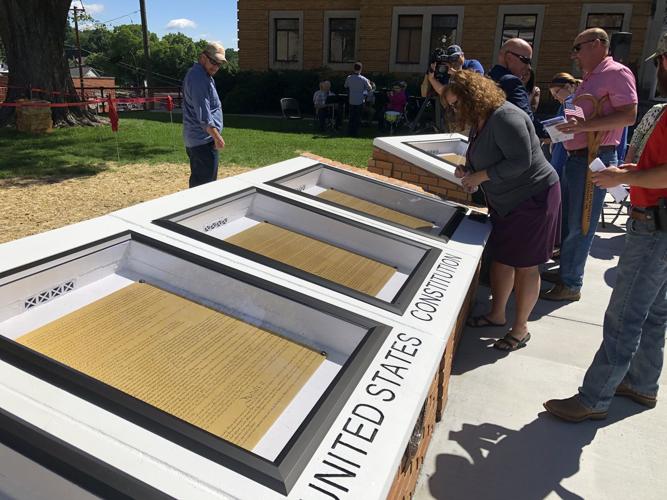 Charters of Freedom dedicated at McDowell County courthouse