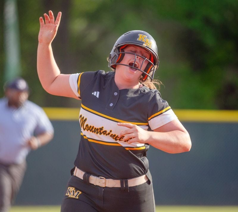 Kings Mountain softball earned a 7-1 win at rival Crest in Big South 5A/6A action on Tuesday, April 14, 2026 in Boiling Springs.