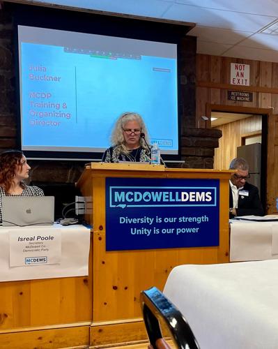 McDowell County Democratic Party holds hybrid 2022 convention