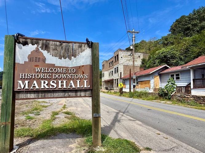 Downtown Marshall, in Madison County, suffered catastrophic damage during Tropical Storm Helene. Now, substantial improvements to public safety are complete or underway.