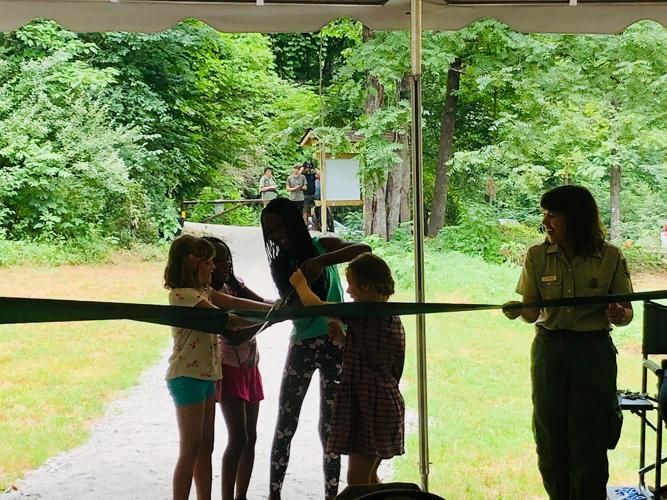 Ribbon cutting ceremony held for first phase of Old Fort Gateway Trails