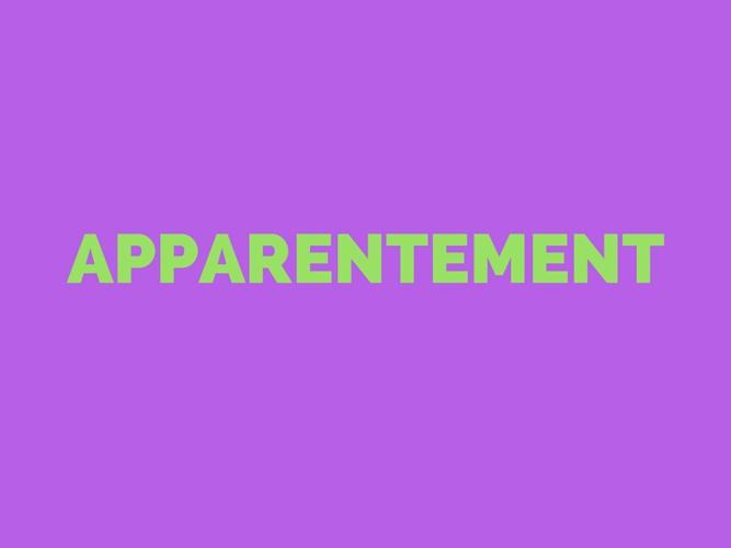 APPARENTEMENT