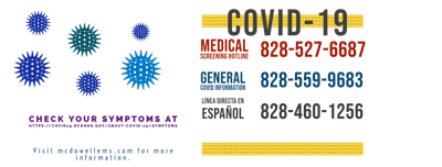 Update: 53 additional McDowell residents test positive for COVID-19, another person dies