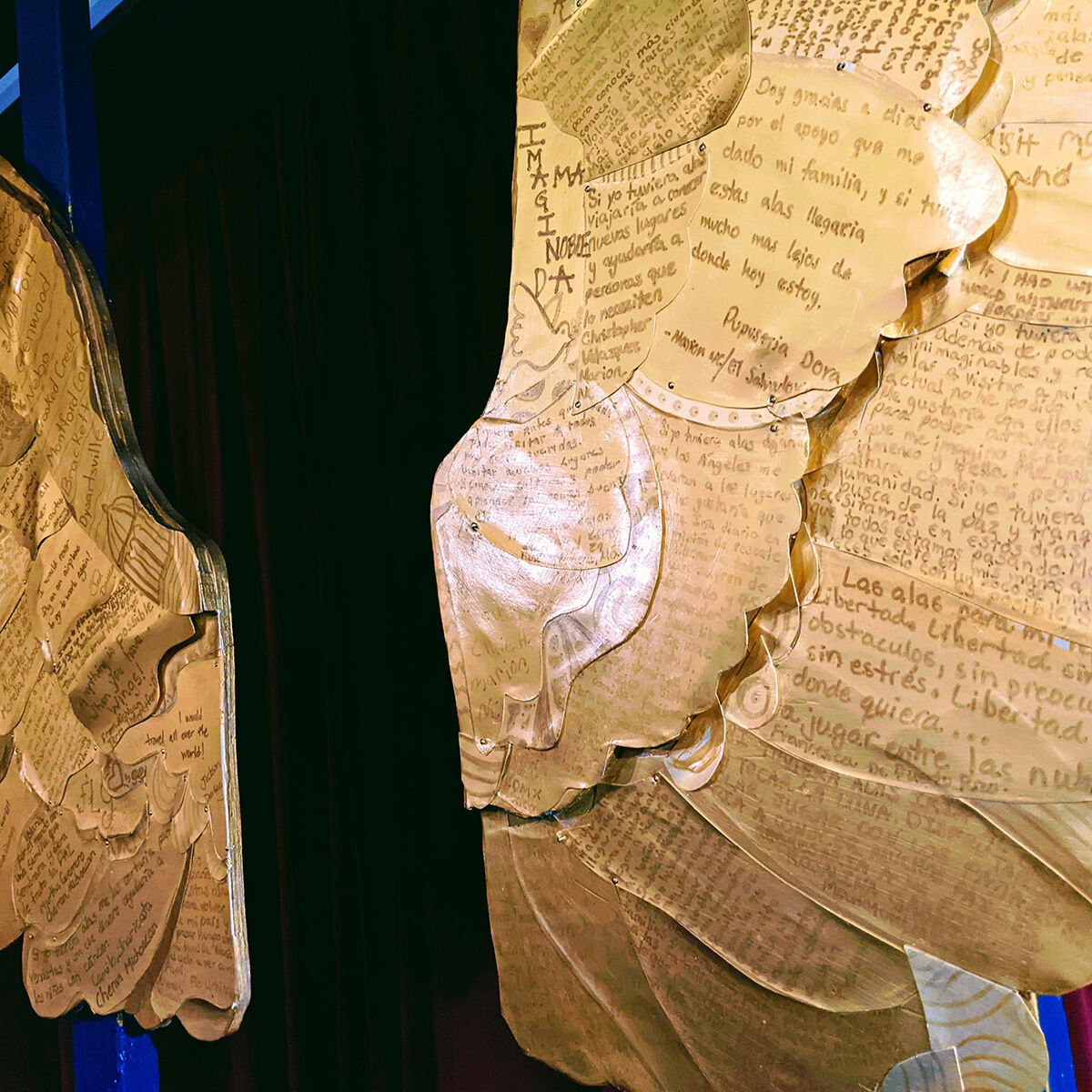 ‘Wings of McDowell’ sculpture inspired by dreams of local residents