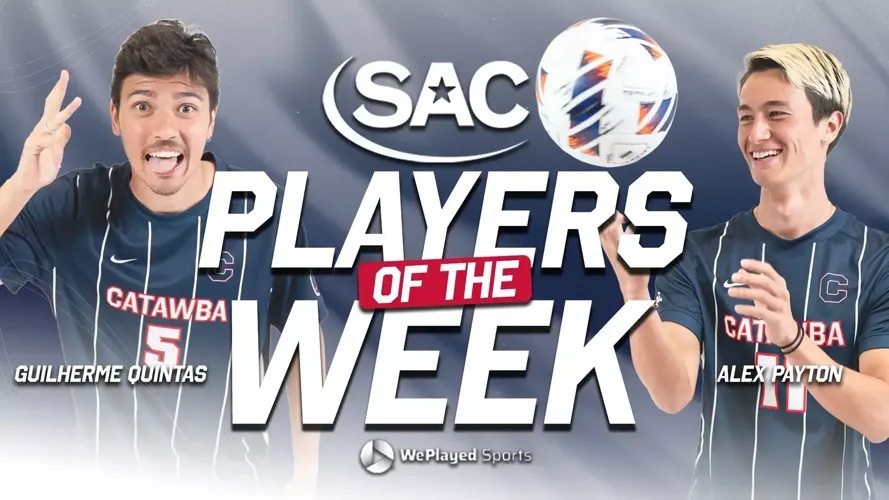 Payton and Quintas Named SAC Men’s Soccer Offensive and Defensive Players of the Week