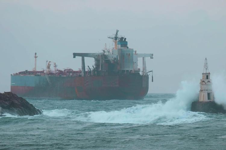 APTOPIX Bulgaria Sanctioned Tanker