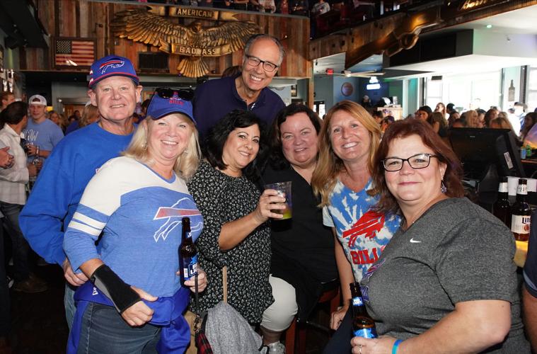 Buffalo Bills fans invade Nashville to support the Bills on Monday Night football