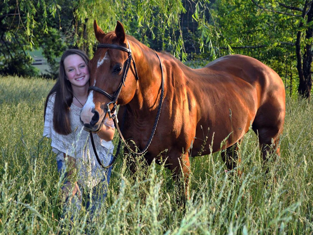 9th grader at MHS letters in equine