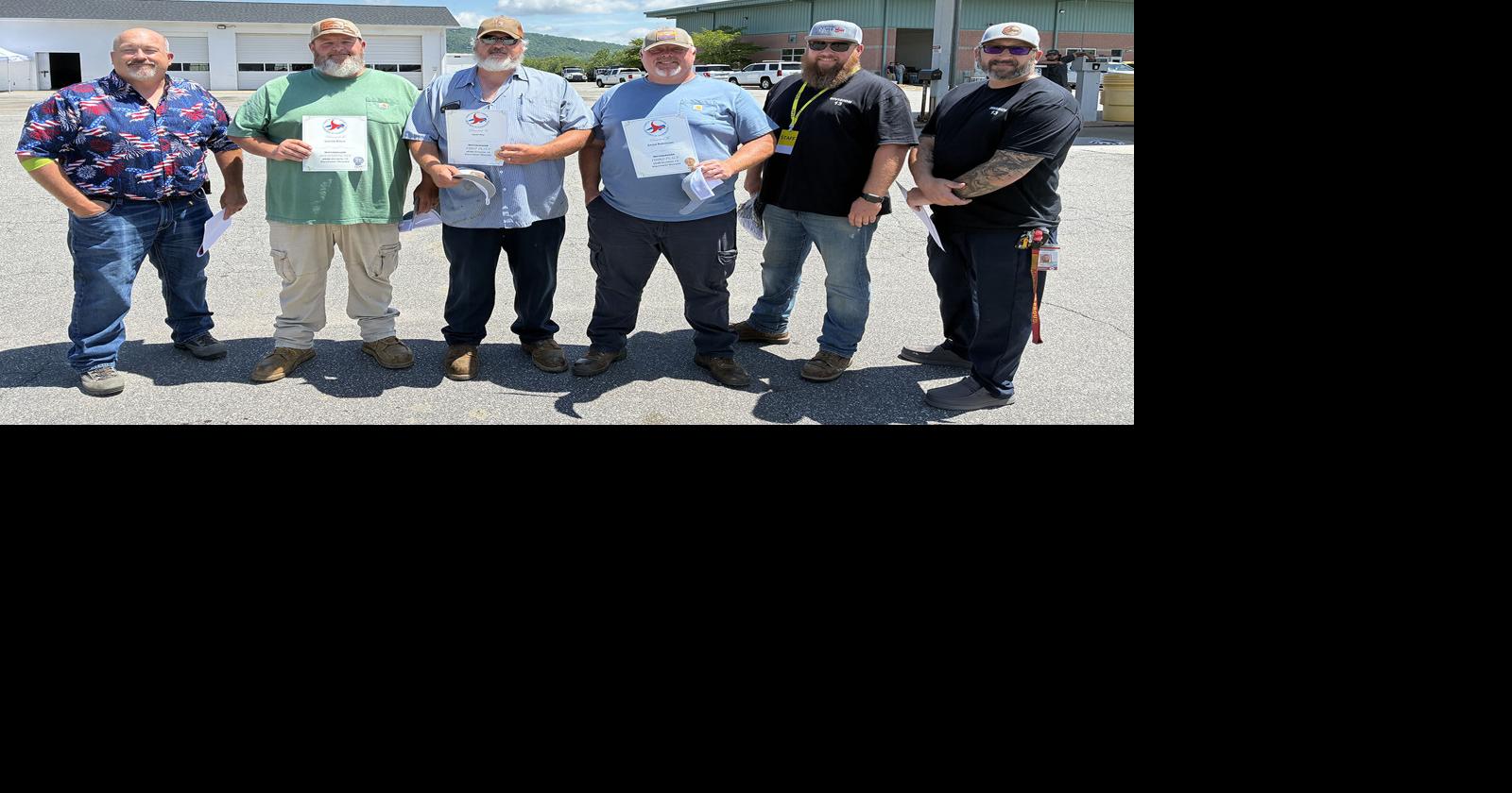 McDowell County state transportation employees win backhoe, motorgrader competitions
