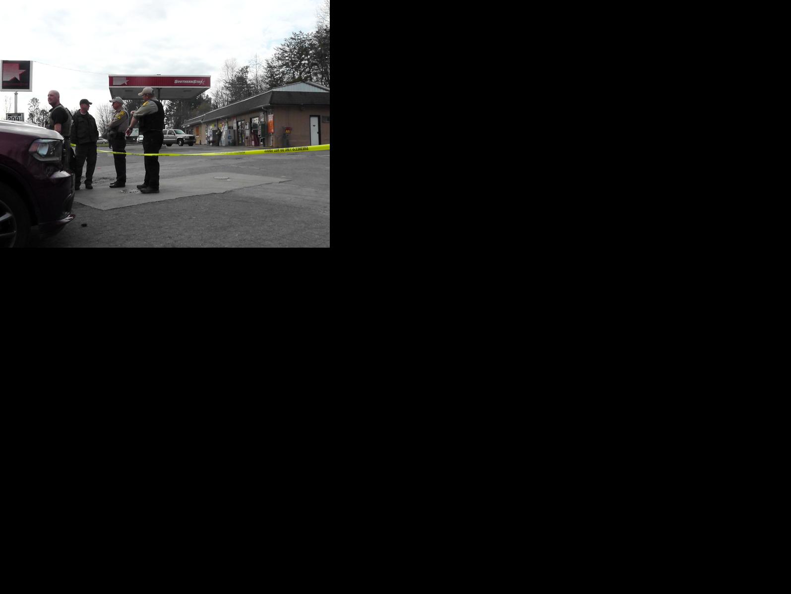 Armed robbery at Marion gas station