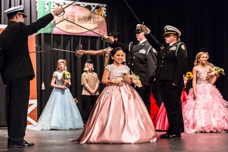 Olivia Moore crowned as Little Miss McDowell for 2022