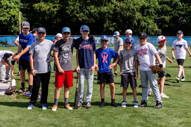 Camping out: Conference champion Titans host annual youth baseball camp